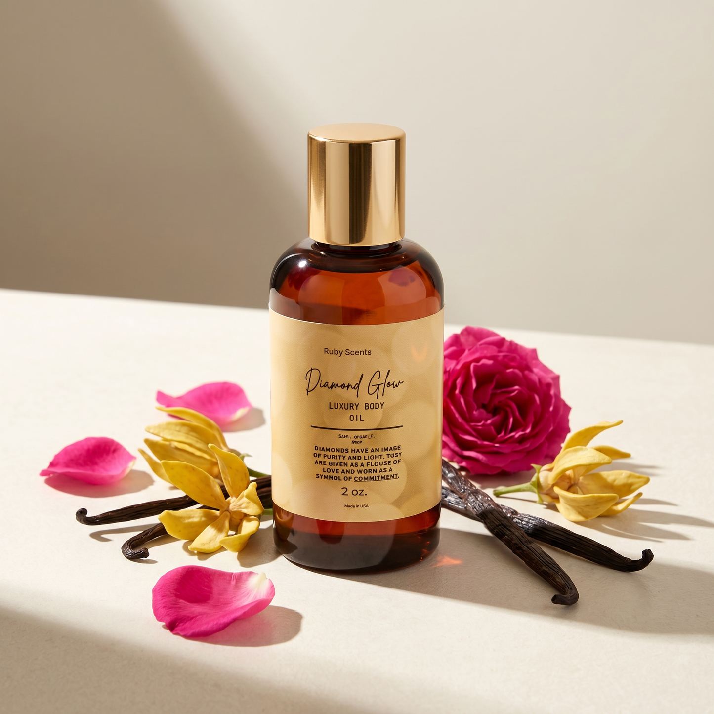 Diamond Glow Luxury Body Oil
