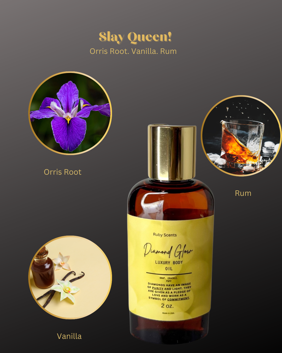 Diamond Glow Luxury Body Oil