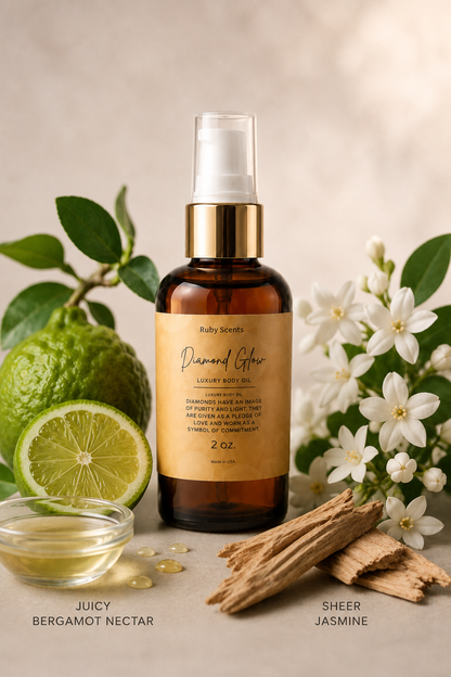 Diamond Glow Luxury Body Oil