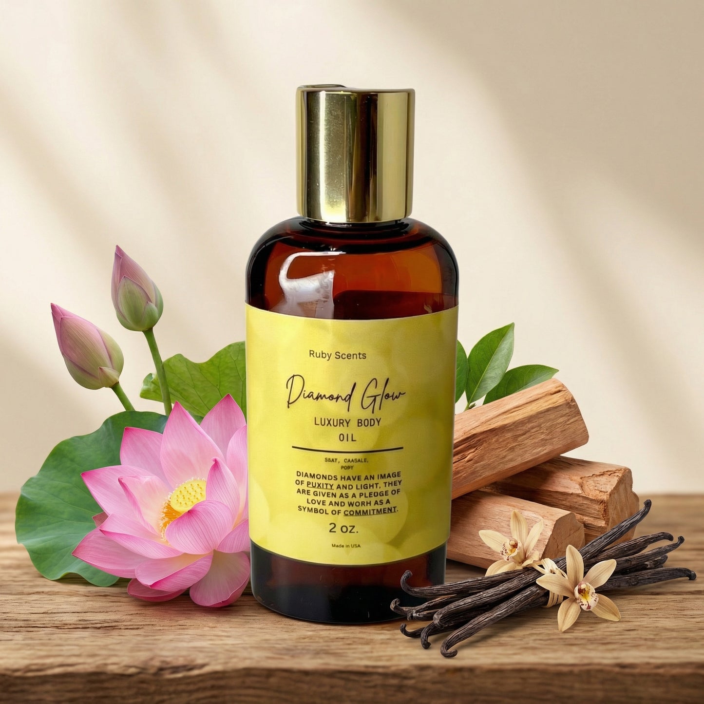 Diamond Glow Luxury Body Oil