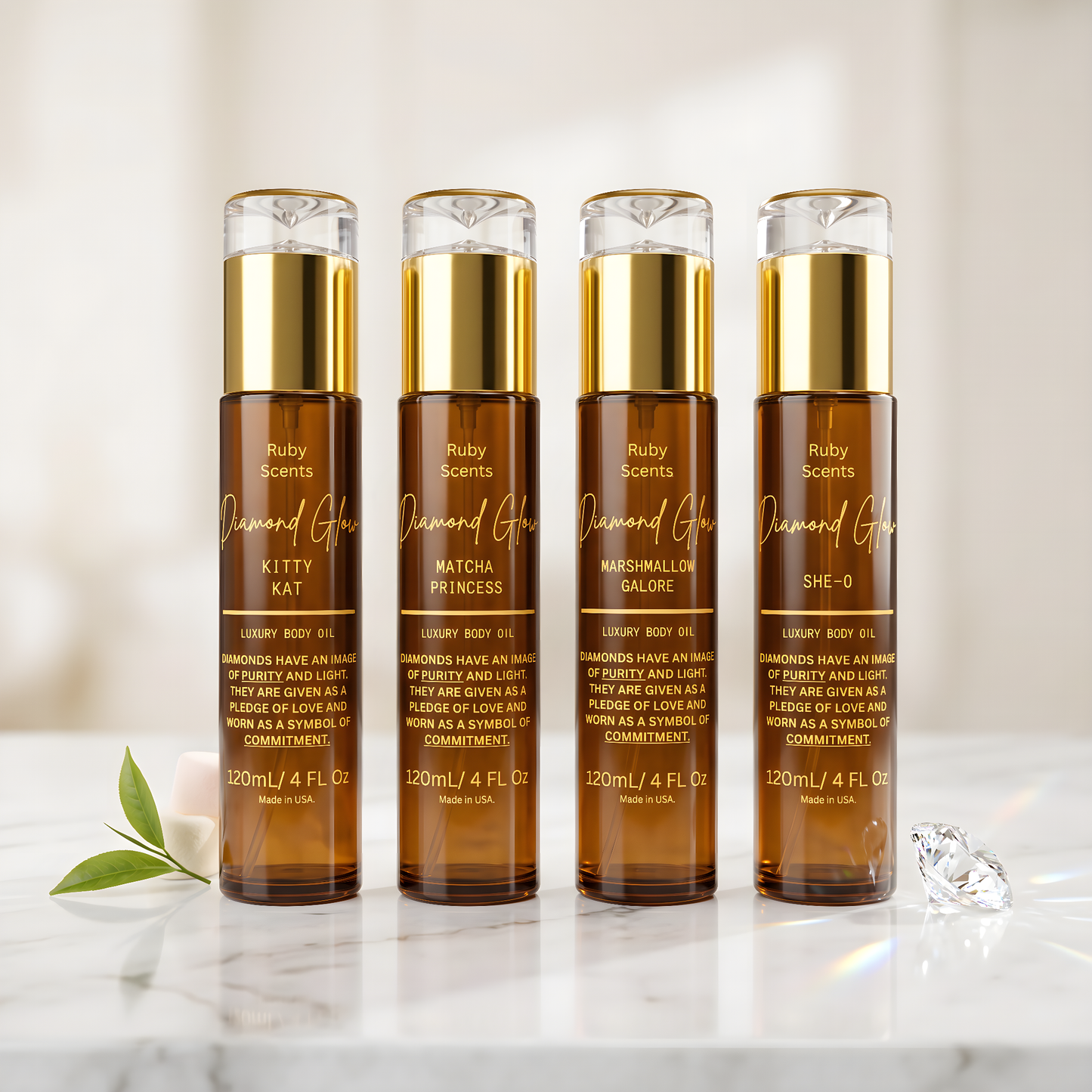 Diamond Glow Luxury Body Oil