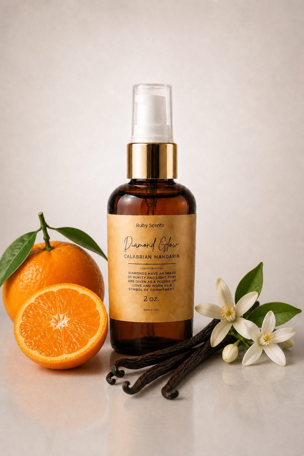 Diamond Glow Luxury Body Oil