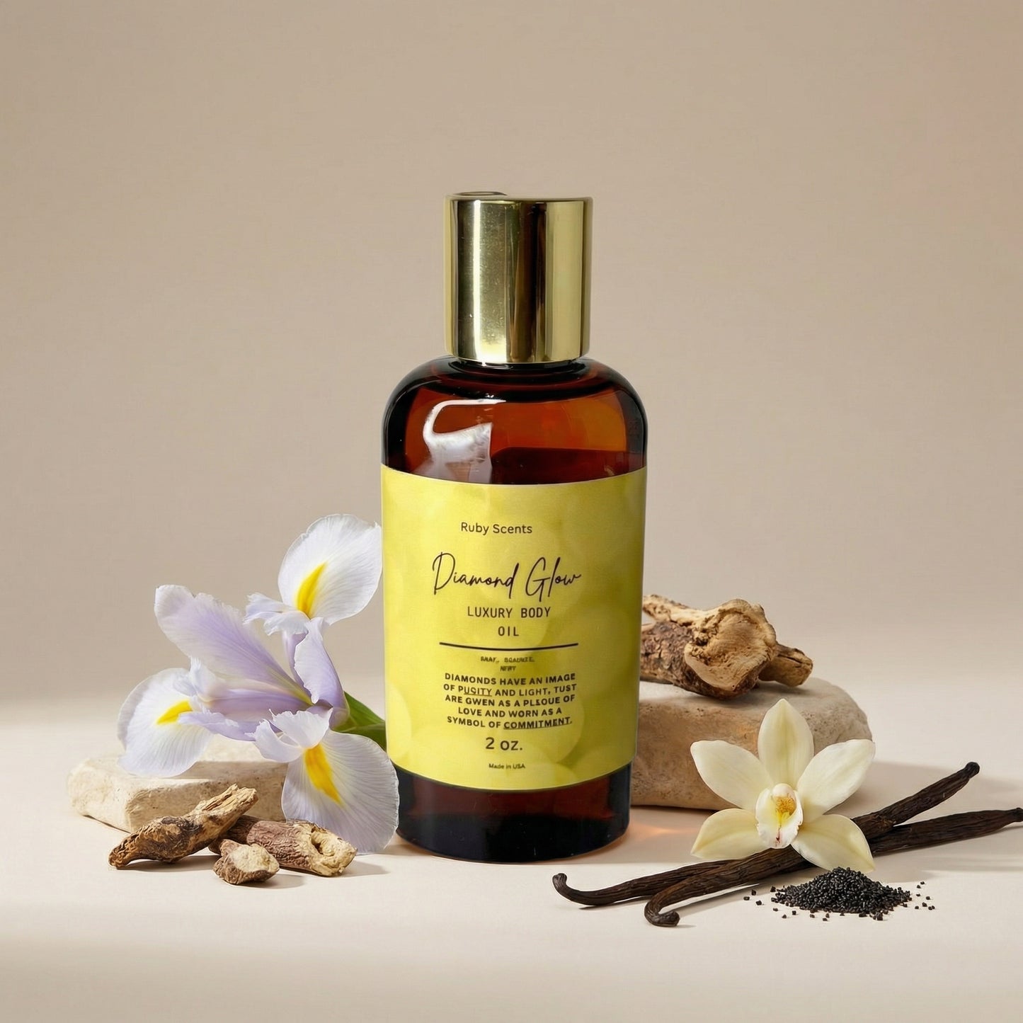 Diamond Glow Luxury Body Oil